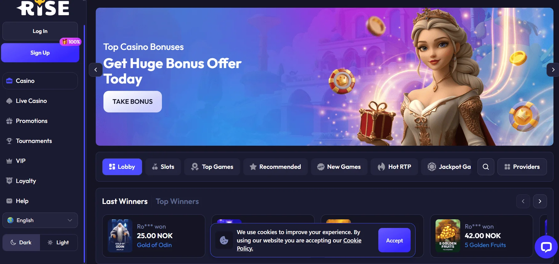 Spinrise Casino Registration Guide and Bonus Details