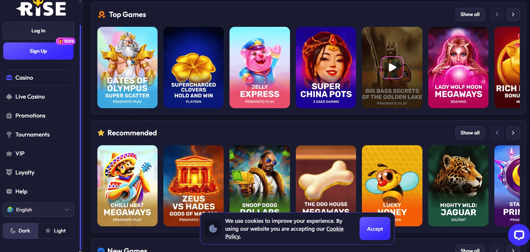 No Deposit Bonuses at Spinrise: Free Spins and Promo Codes